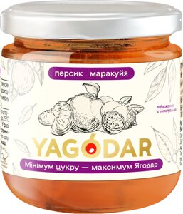 Персик-маракуйя джем з низьким вмістом цукру