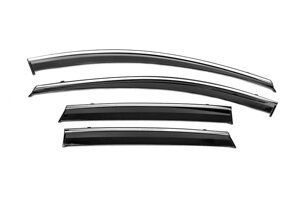 Вітровики з хромом Niken Luxury (4 шт) для Volkswagen ID. 4