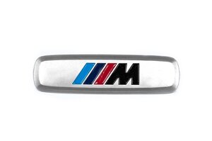 Шильдик алюмінієвий для килимків (1шт) для Тюнінг BMW