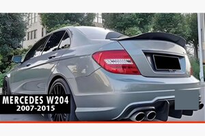 Спойлер DPT V-2 (чорний глянець) для Mercedes C-class W204 2007-2015рр