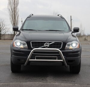 Передній захист кенгурятник WT007 нерж Chevrolet Niva 2002-2009
