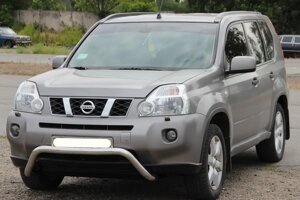 Кенгурятник WT007 (нерж) Nissan Pathfinder R51 2005-2014