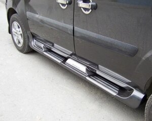 Бокові пороги Sorento тип (під фарбування)2520-525a