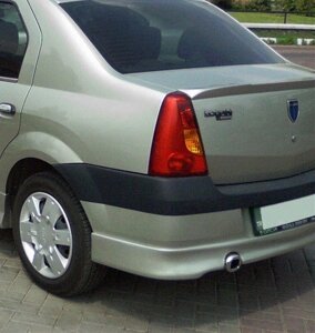 Задній бампер (накладка, під фарбування)2001-505