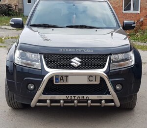 Кенгурятник WT003 (нерж) Suzuki XL7 1998-2006