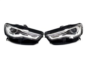 Передні фари Bi-Xenon на Audi A6 C7 2014-2018 року