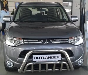 Кенгурятник на Mitsubishi Outlander 2018-2021--dug6495