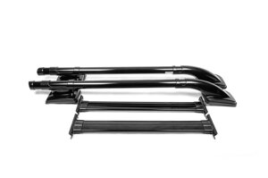 Рейлінги Shark Black (поперечинами) Volkswagen Amarok