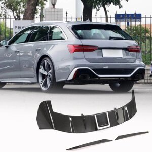Спойлер на задній дах (Карбон) V2 для Ауди A6 C8 2018- рр