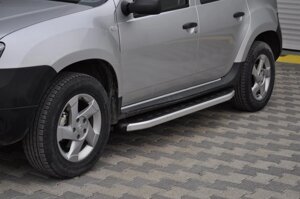 Бічні пороги Fullmond (2 шт., алюміній) Renault Duster 2008-2017