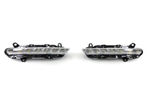 Денні ходові вогні на Mercedes S-Class W221 / CLS-Class C218