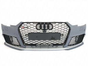 Передній бампер у стилі RS на Audi A4 B9 2015-2019 рік
