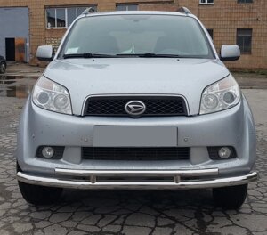 Передній захист кенгурятник (нерж) Fiat Fiorino-Qubo 2008-