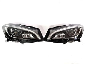 Передні фари на Mercedes CLA-Class C117 2013-2019 ( Full Led)