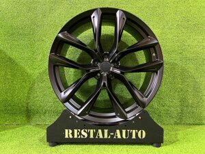 Диски Tesla ( Satin Black ) R22 різноширокі ( 5x120 )