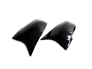 Накладки на дзеркала M-Look на BMW 1 / M2 / 3. 4 (Чорні глянцеві)