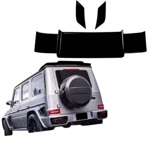 Спойлер DPT (чорний глянець) для Mercedes G сlass W463 2018-2024 рр