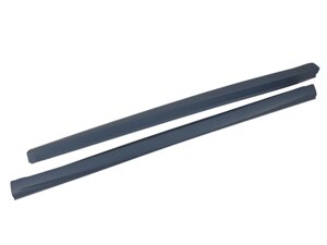 Накладки на пороги ( стиль R-Line ) на Volkswagen Passat CC 2012-2017 року