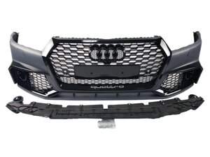 Передній бампер у стилі RS на Audi Q5 80A 2016-2020 рік (під дистроник)