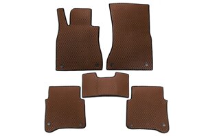 Килимки EVA (Коричневий) для Mercedes S-сlass W223