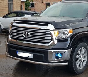 Передній захист ST008 (нерж) Toyota Tundra 2007-