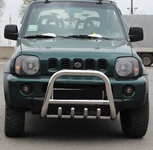 Кенгурник WT006 неірж Suzuki Jimny 1998-2018