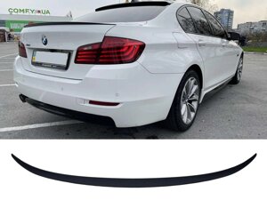 Спойлер на BMW 5 Series F10 2010-2017 року Стиль M5 (Чорний глянець)