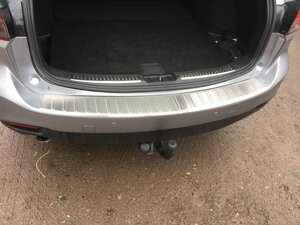 Накладка на задній бампер Carmos (SW, нерж) car0293