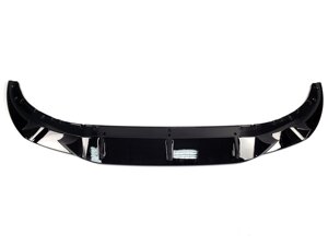 Дифузор переднього бампера на BMW 7 Series G11 / G12 2015-2021 (Чорний глянець )