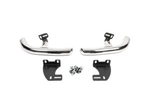 Задній захист кути d60 AK003 2 шт. нерж Hyundai Santa Fe 2 2006-2012