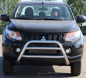 Кенгурятник на Mitsubishi Pajero Sport 2015-dd608
