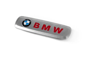 Шильдик алюмінієвий для килимків (1шт) для Тюнінг BMW