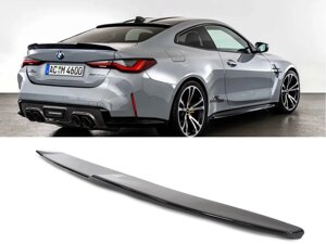 Спойлер на BMW 4 Series G22 2020-2023 року Чорний глянець ( стиль M4 CS)