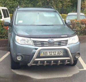 Кенгурятник WT003 (нерж) Subaru Forester 2008-2013