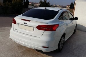 Накладка на задній бампер Sedan 2015 (під фарбування)