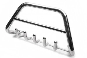 Передній захист кенгурятник WT003 нерж Chevrolet Niva 2002-2009