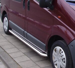 Пороги майданчик L1 Premium 2 шт. неірж Renault Trafic 2001-2014