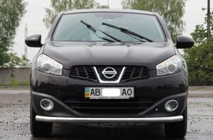 Передній захист бамперу ST008 (нерж) Nissan X-trail T31 2007-2014