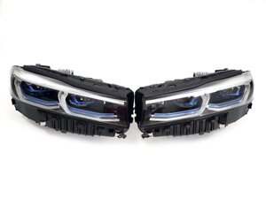 Передні фари з блоками на BMW 7 Series G11 / G12 2019-2021 року ( Laser)