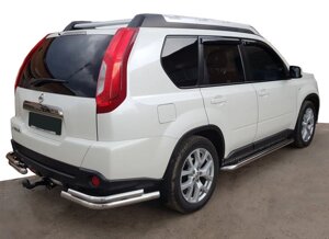 Задні подвійні куточки AK003-double 2 шт нерж Nissan X-trail T31 2007-2014