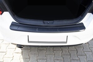 Накладка на задній бампер EuroCap (Sedan, ABS)