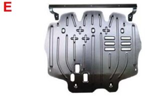 Захист картера FORD Focus C-MAX v-1.6D; 1.8; 2.0 c 2003 г.