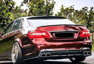 Бленда DPT (чорний глянець) для Mercedes E-сlass W212 2009-2016рр