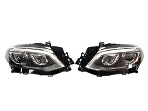 Передні фари Led Adaptive ( оригінал комплектні ) на Mercedes-Benz GLE-Class W166 2015-2018 року