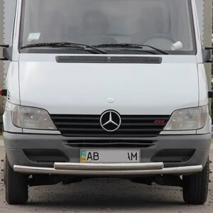 Кенгурятник подвійний ST014 d60\42 на Mercedes Sprinter 1995-2006