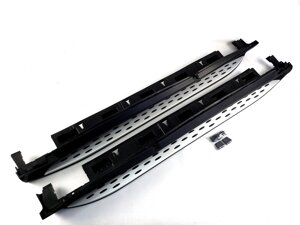 Бічні підніжки (пороги) на Mercedes ML-Class W166 2011-2015 рік