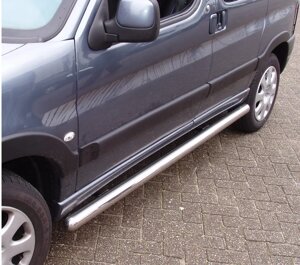 Пороги труби без проступів d60 2 шт нерж Nissan Qashqai 2006-2010