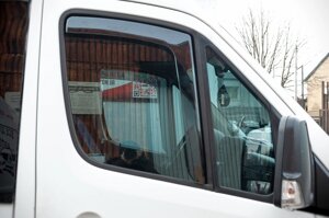 Вітровики вставні (напівпрозорі, 2 шт., Cagatay) для Mercedes Sprinter W906 2006-2018 рр