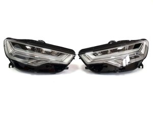 Передні фари LED на Audi A6 C7 2011-2014 року (У стилі рестайлінг)