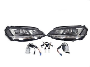 Передні фари на Volkswagen Golf 7 2012-2017 року ( Xenon GTI )